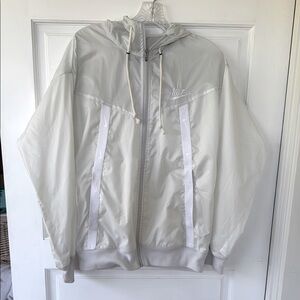 Men's Nike Sportswear Windrunner Jacket White small